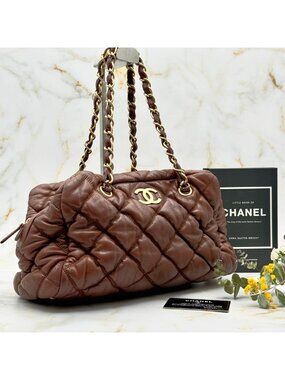 Chanel Quilted Chain Shoulder Bag
